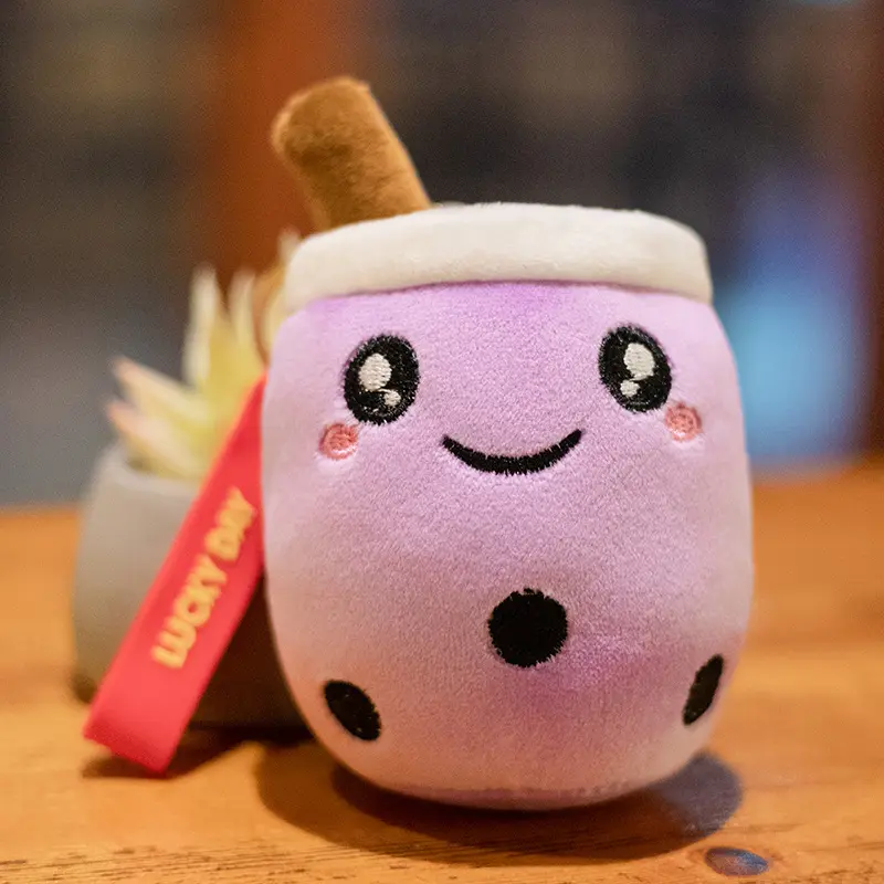 Mini Boba Plush Keychain