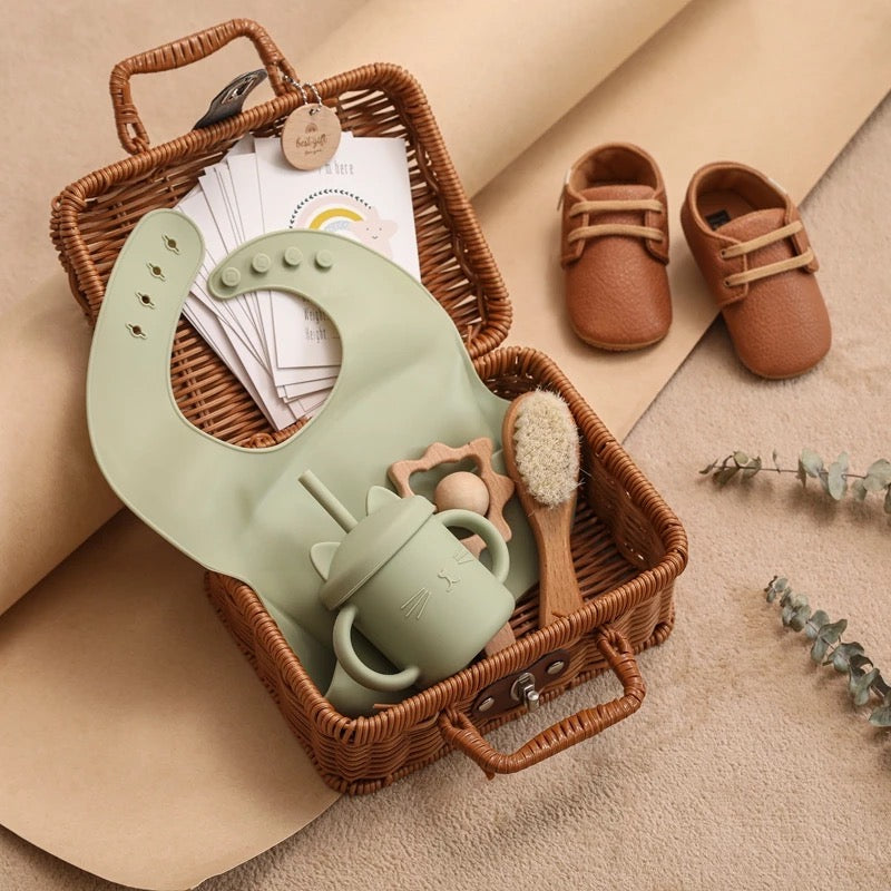 Caleb Baby Gift Set Basket