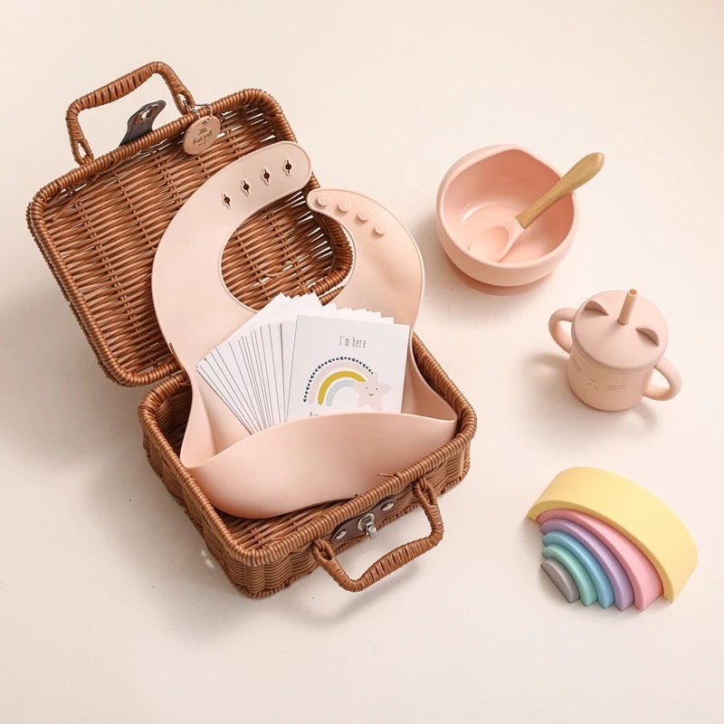 Caleb Baby Gift Set Basket