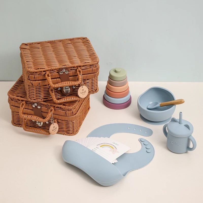 Caleb Baby Gift Set Basket